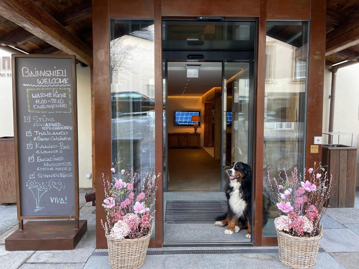 Albana Hotel Silvaplana Dış mekan fotoğraf
